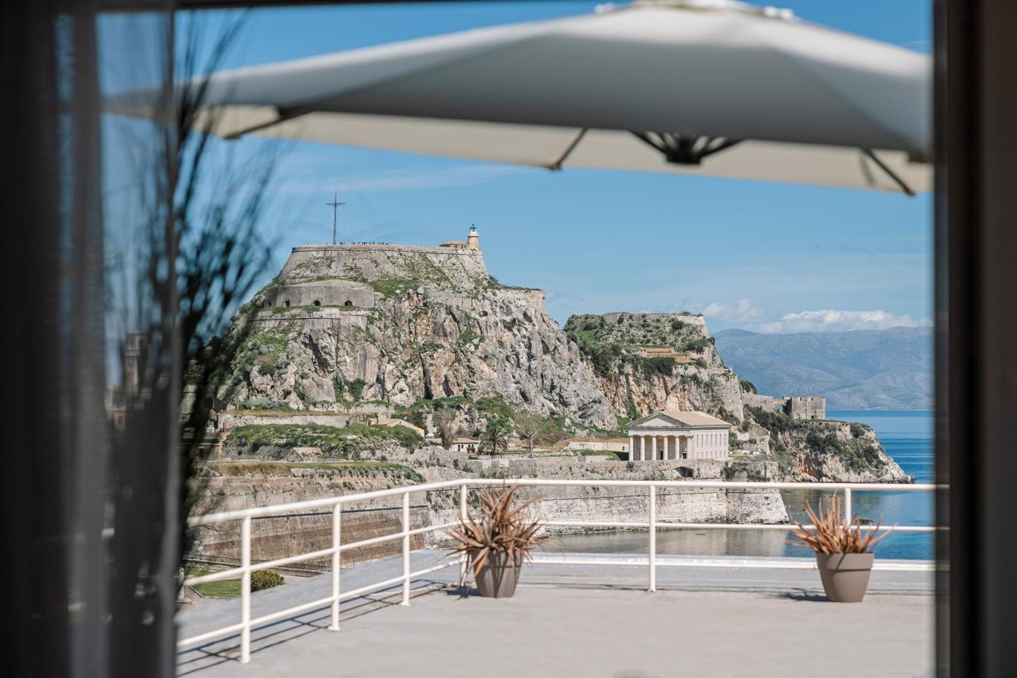 Old Fortress View Roof Top Apartment By Konnect Corfu  Exteriör bild