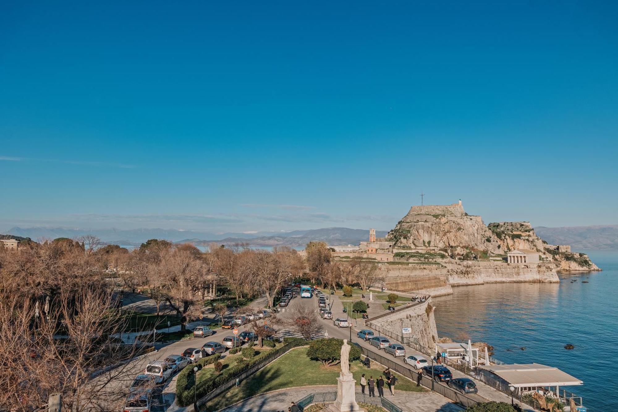 Old Fortress View Roof Top Apartment By Konnect Corfu  Exteriör bild