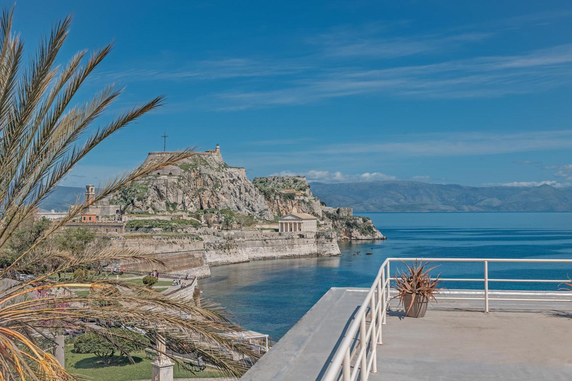 Old Fortress View Roof Top Apartment By Konnect Corfu  Exteriör bild
